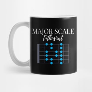 Major Scale Enthusiast Dark Theme Mug